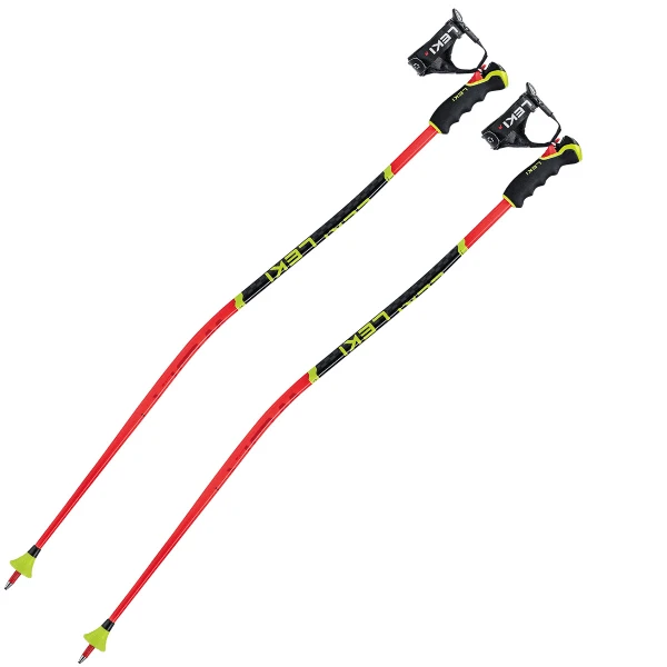 LEKI WORLDCUP LITE GS 3D RED/BLACK/NEON YELLOW 23 1 LEKI WORLDCUP LITE GS 3D RED/BLACK/NEON YELLOW 23