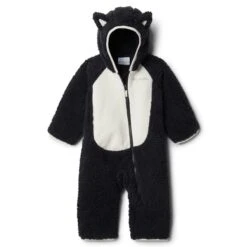 COLUMBIA FOXY BABY SHERPA BUNTING BLACK/CHALK 23